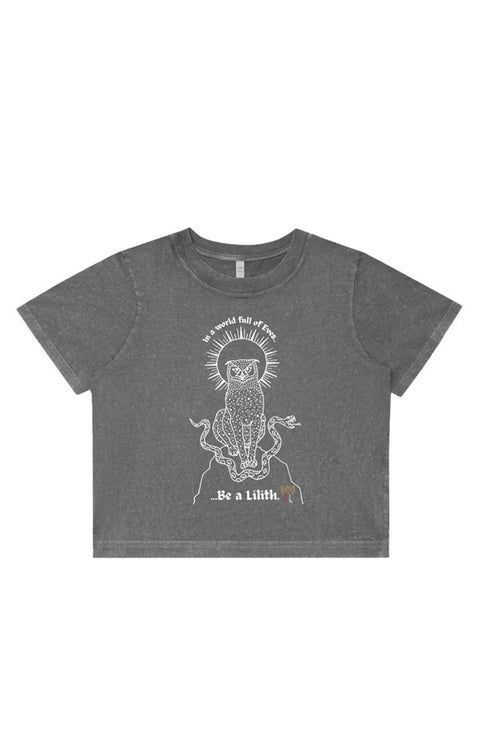 Be a Lilith Premium Heavyweight Crop Top