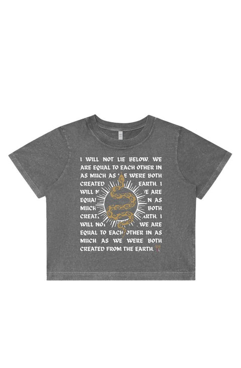 Lilith Creed Premium Heavyweight Crop Top