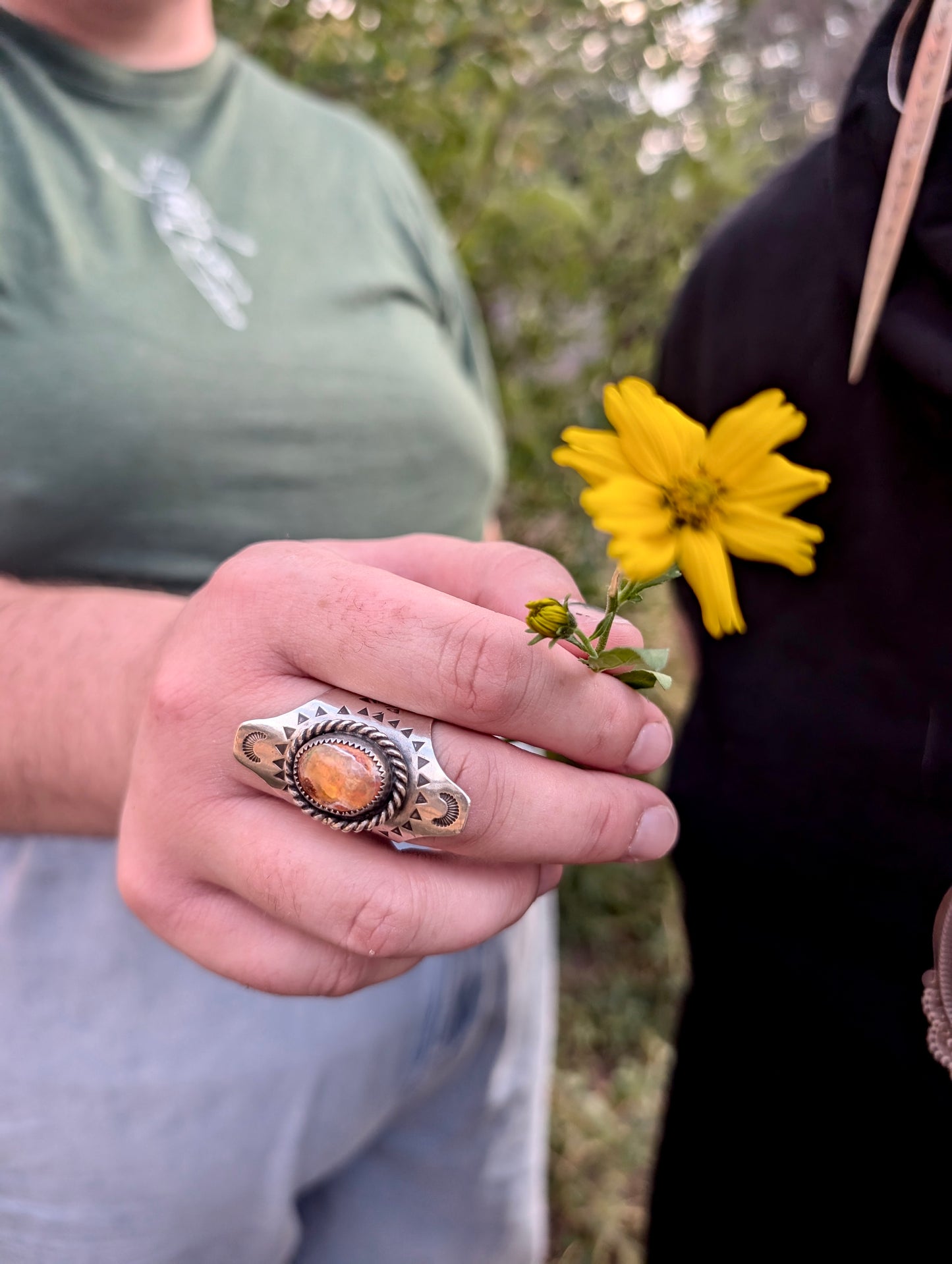 Fire Opal Witch Ring #1