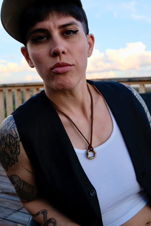 Time is a Wobbly Circle (Brass)