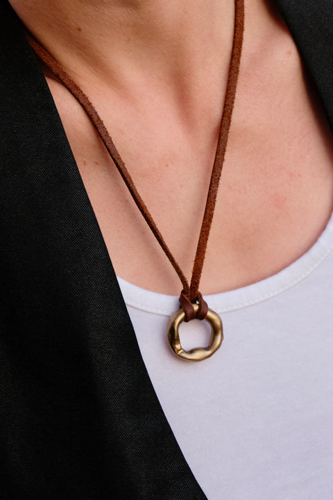 Time is a Wobbly Circle (Brass)