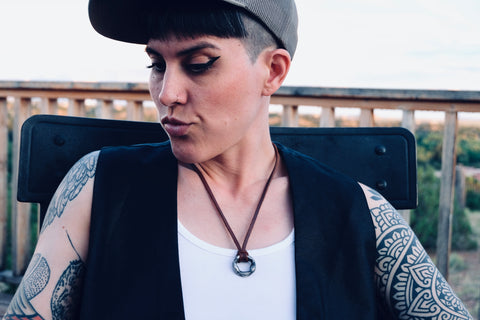 Time is a Wobbly Circle (Silver)