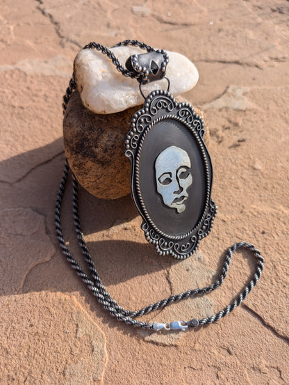 "Mirror, Mirror" Gothic Pendant