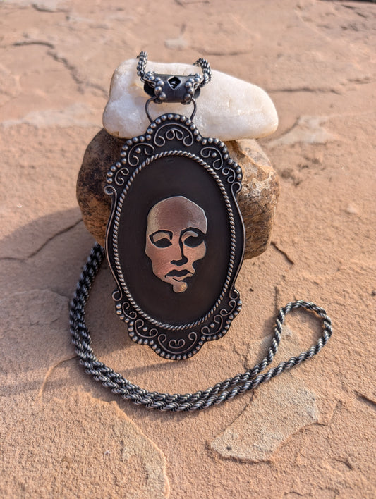 "Mirror, Mirror" Gothic Pendant