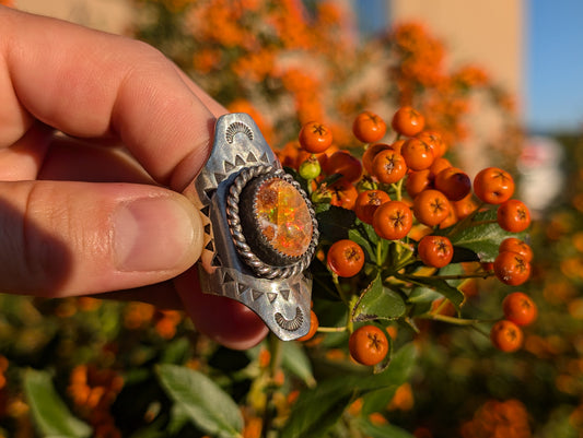 Fire Opal Witch Ring #1