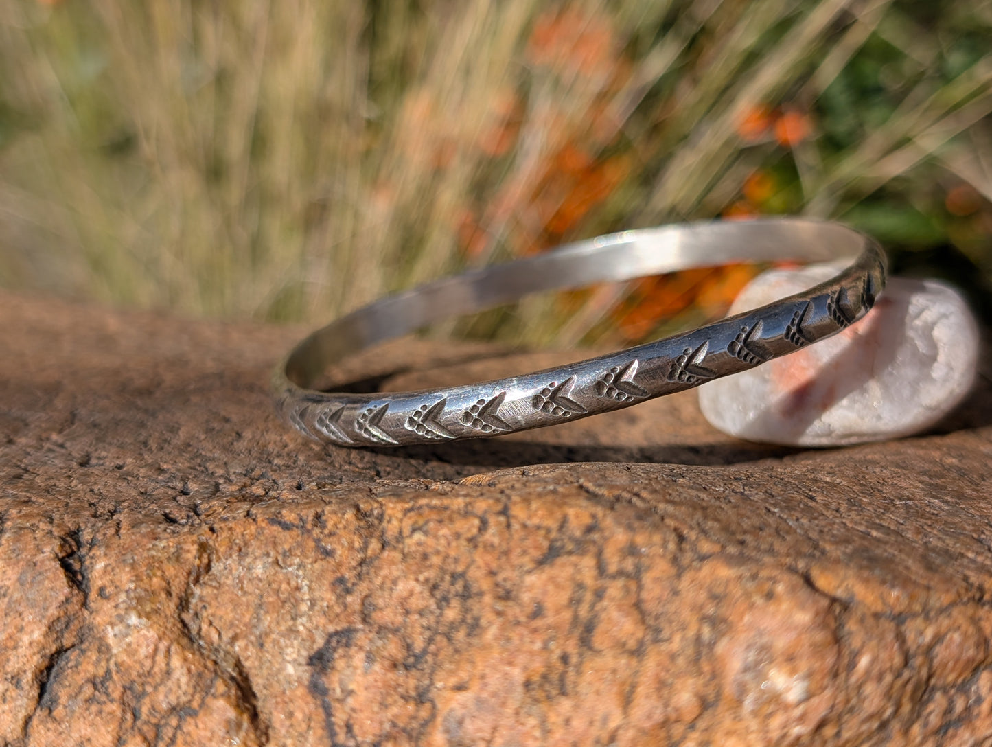 Southwestern Stamped Bangle