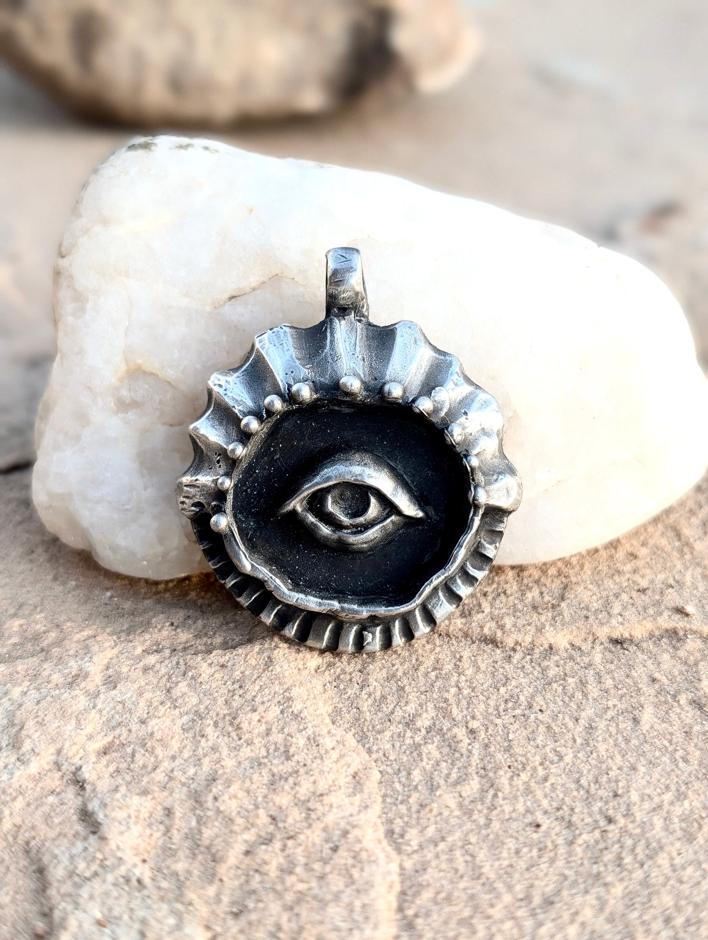 Ancestral Vision Pendant (Silver)