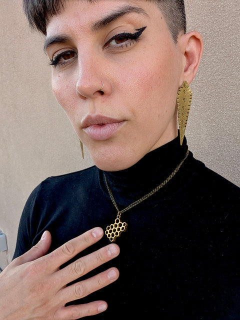 Honeycomb Pendant