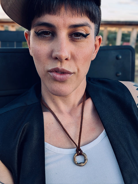 Time is a Wobbly Circle (Brass)