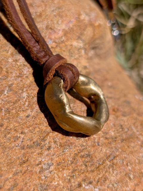 Time is a Wobbly Circle (Brass)