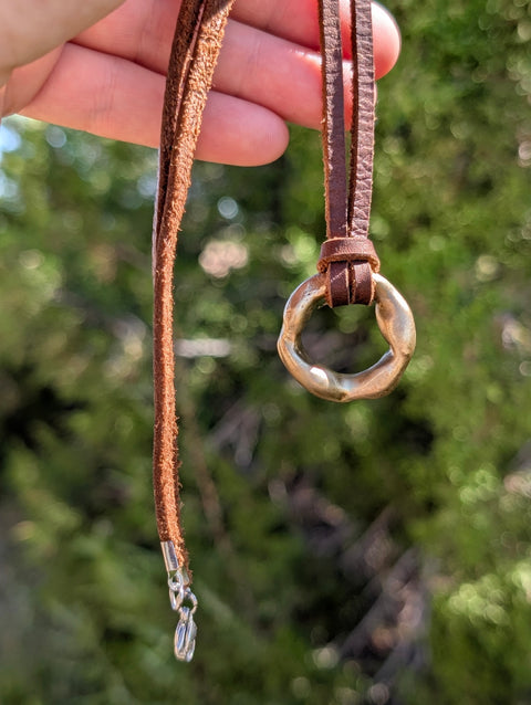 Time is a Wobbly Circle (Brass)