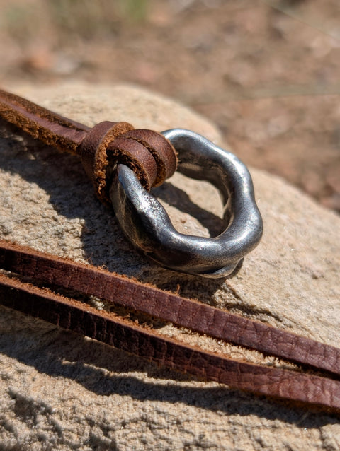 Time is a Wobbly Circle (Silver)