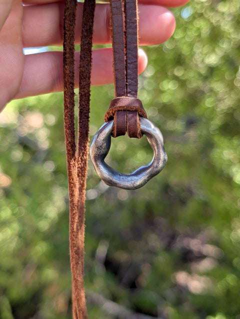 Time is a Wobbly Circle (Silver)