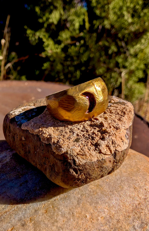 Dark Moon Ring (Brass)