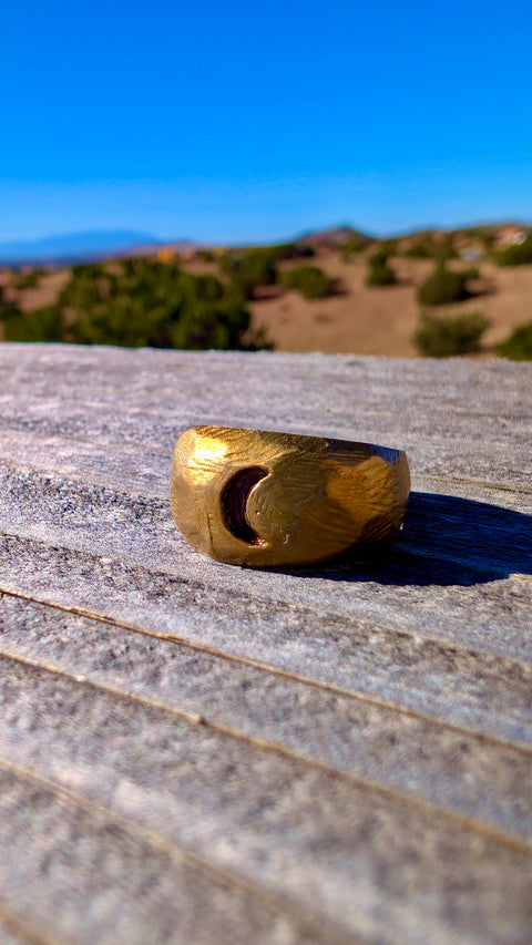 Dark Moon Ring (Brass)