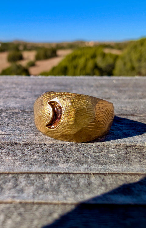 Dark Moon Ring (Brass)