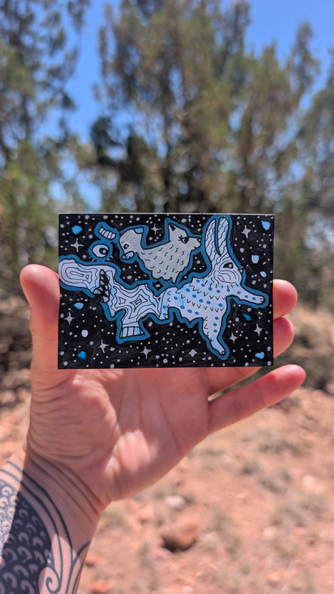 Cosmic Cloud Shapes
