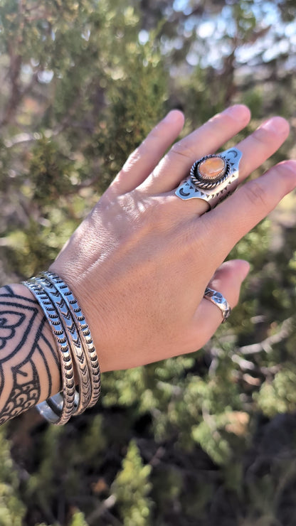 Southwestern Stamped Bangle