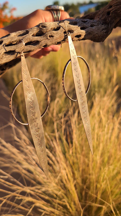 Drama Leaf Earrings