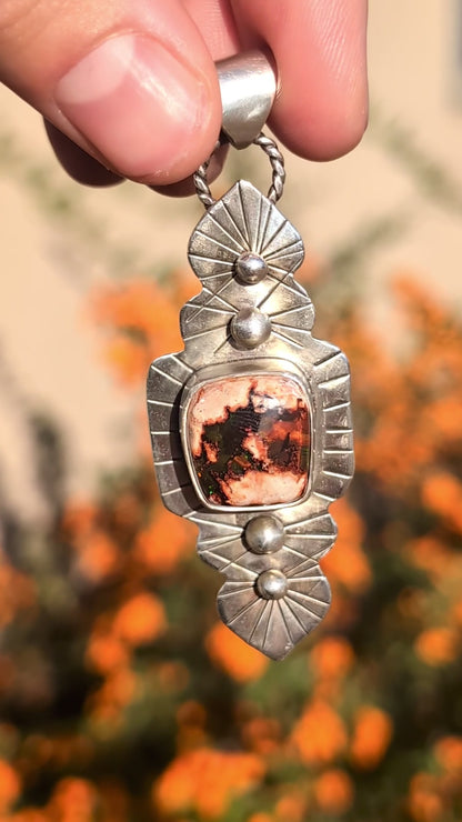 Fiery Prayer Pendant