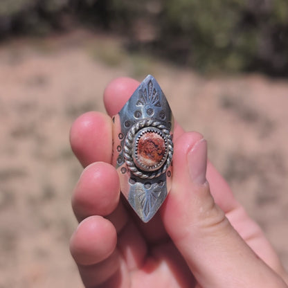 Fire Opal Witch Ring #2